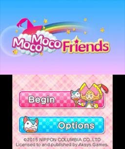 Moco Moco Friends Title Screen